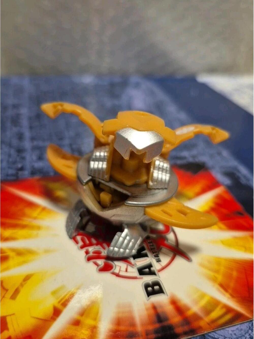 Rare Bakugan Flash Ingram Subterra Bakutactrix MECHTANIUM SURGE 820G